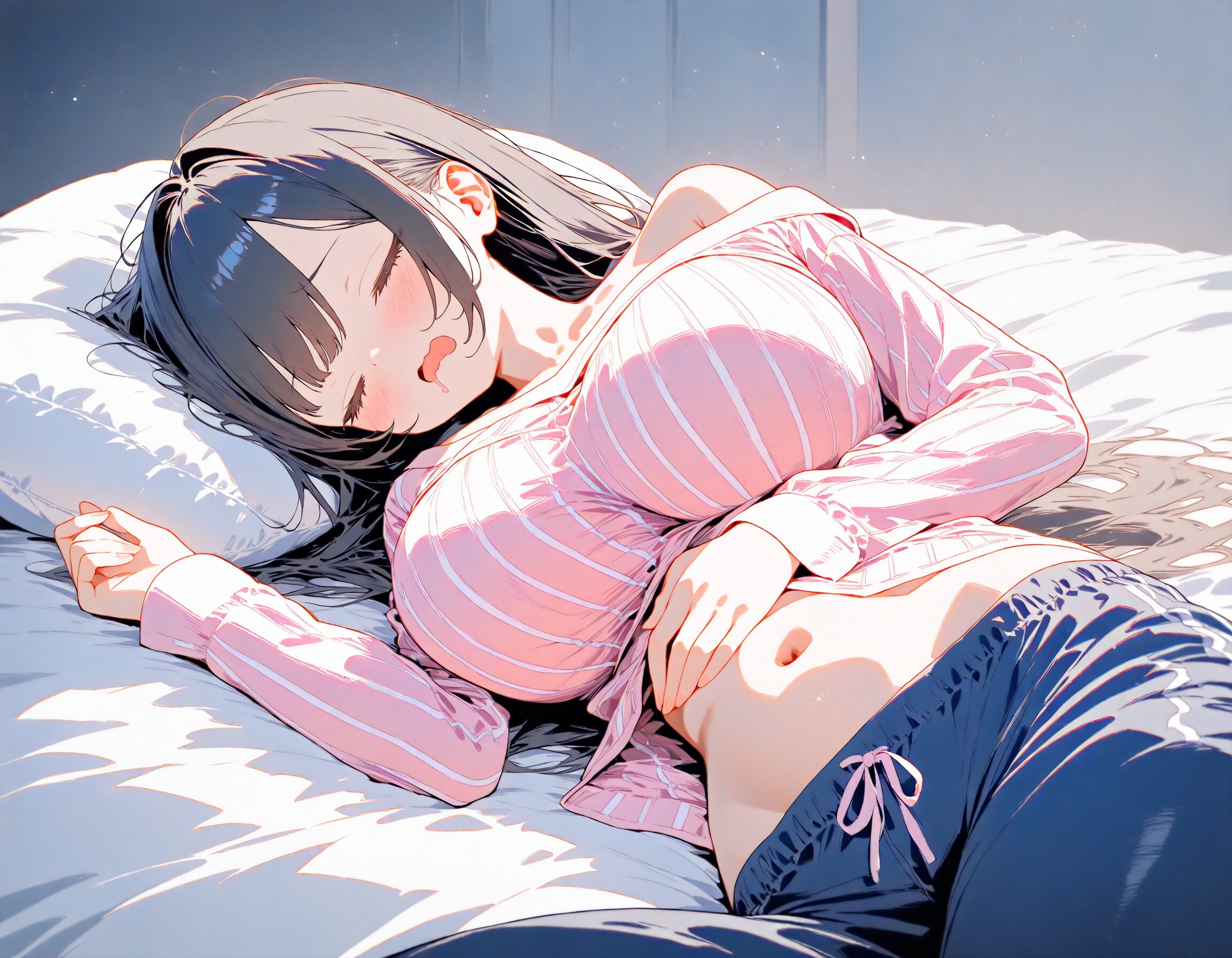 へそ出しお昼寝姉さんXL