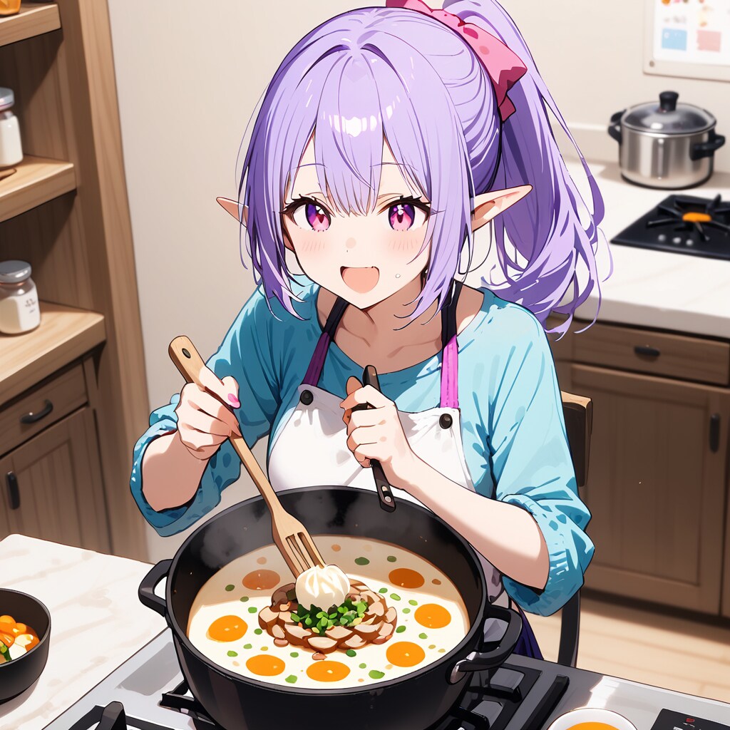 私の手料理食べますかっ？