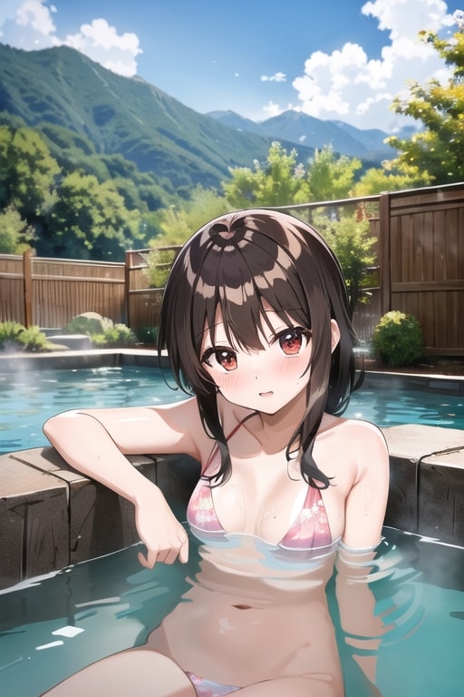 温泉（めぐみん）