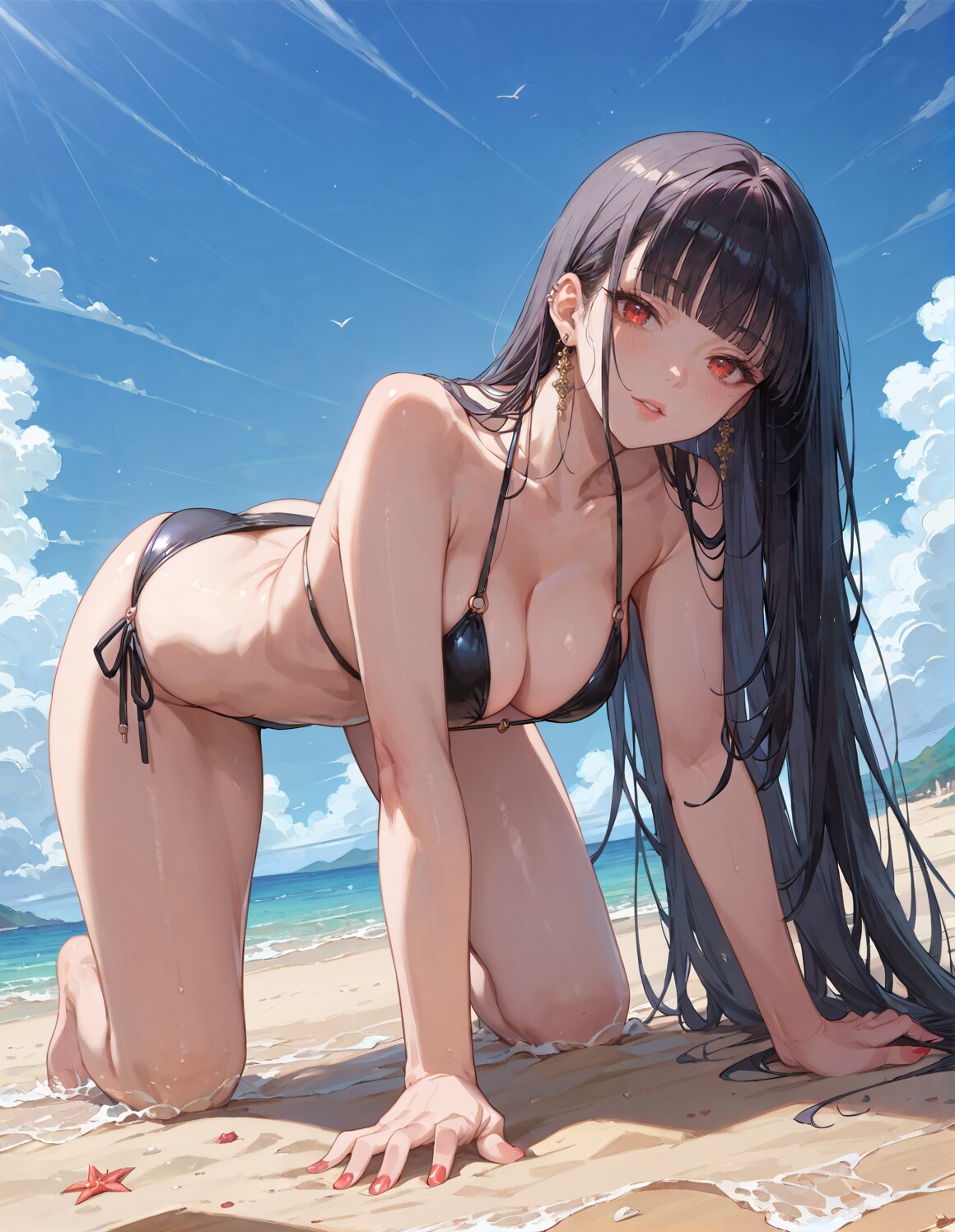 【オリジナルキャラクター】水着②
