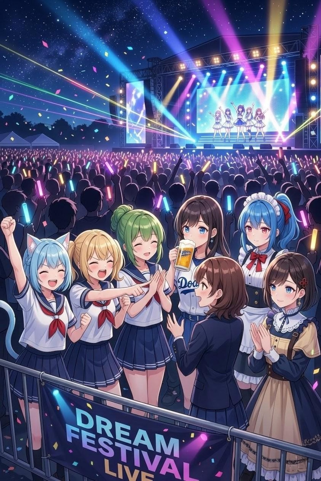 【59000いいね記念】号泣の野外ライブ