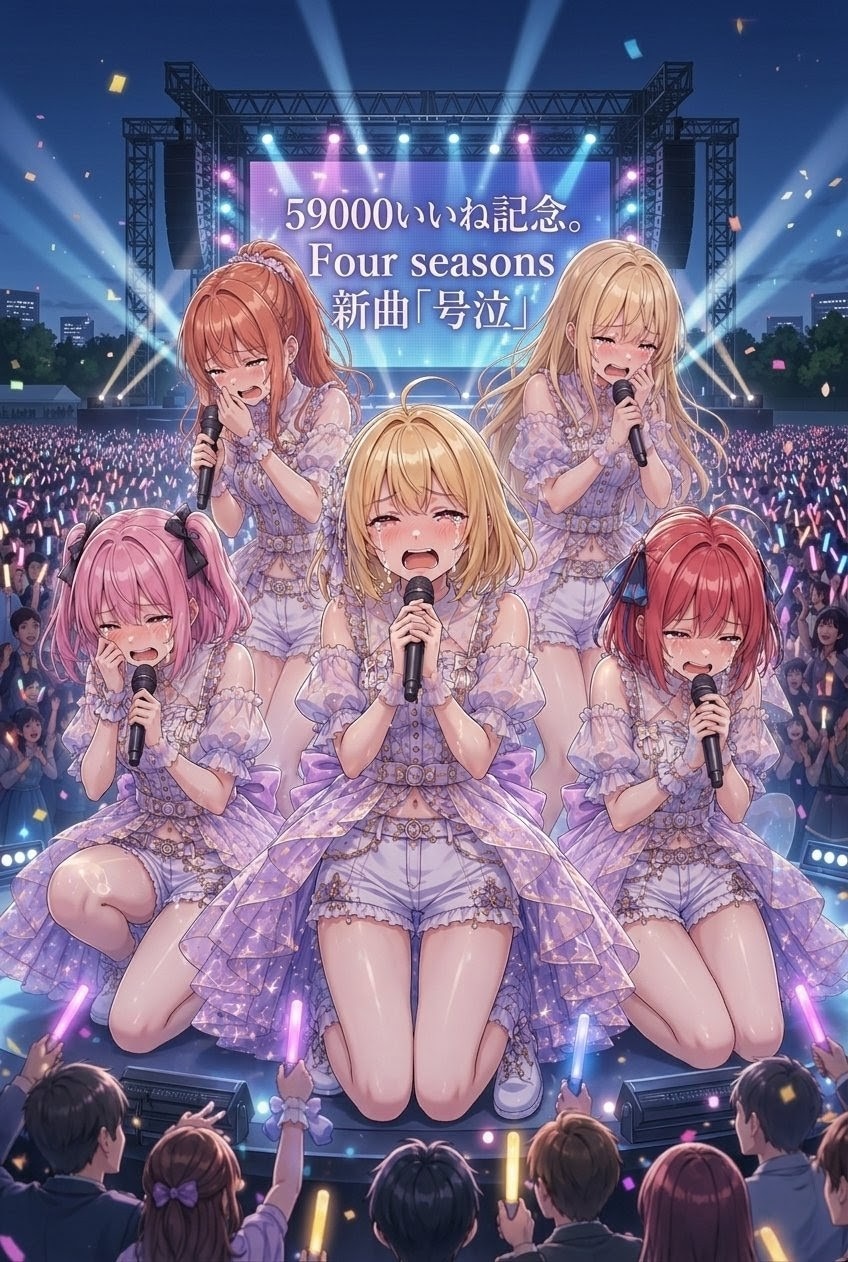【59000いいね記念】号泣の野外ライブ