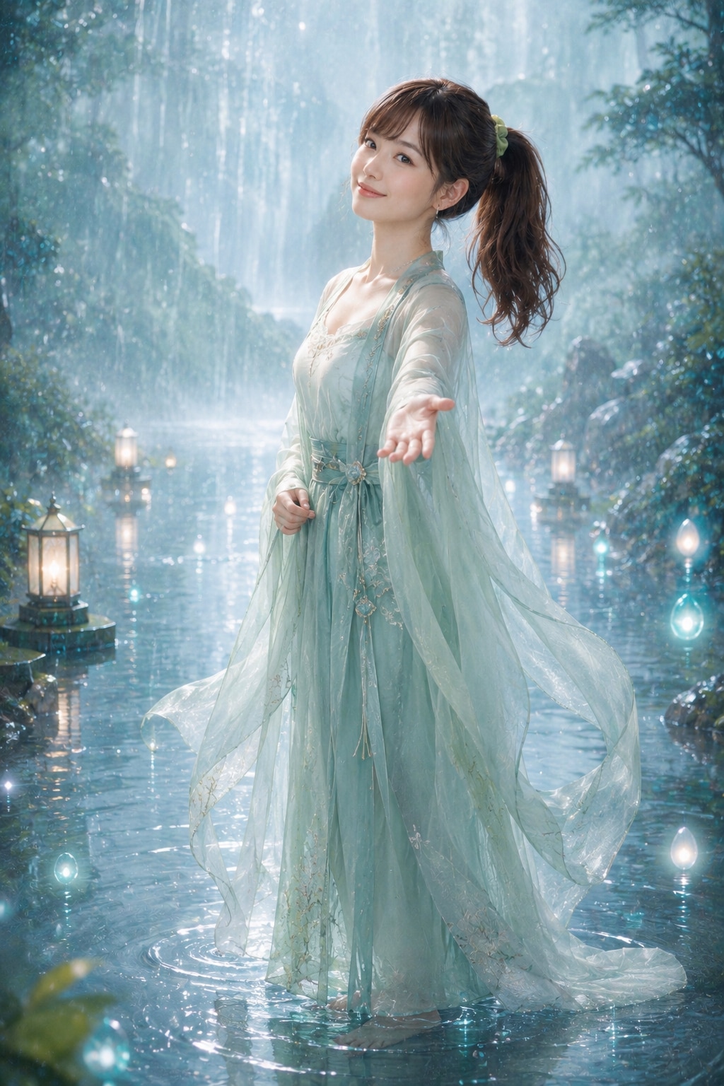 雨の精霊 | の人気AIイラスト・グラビア