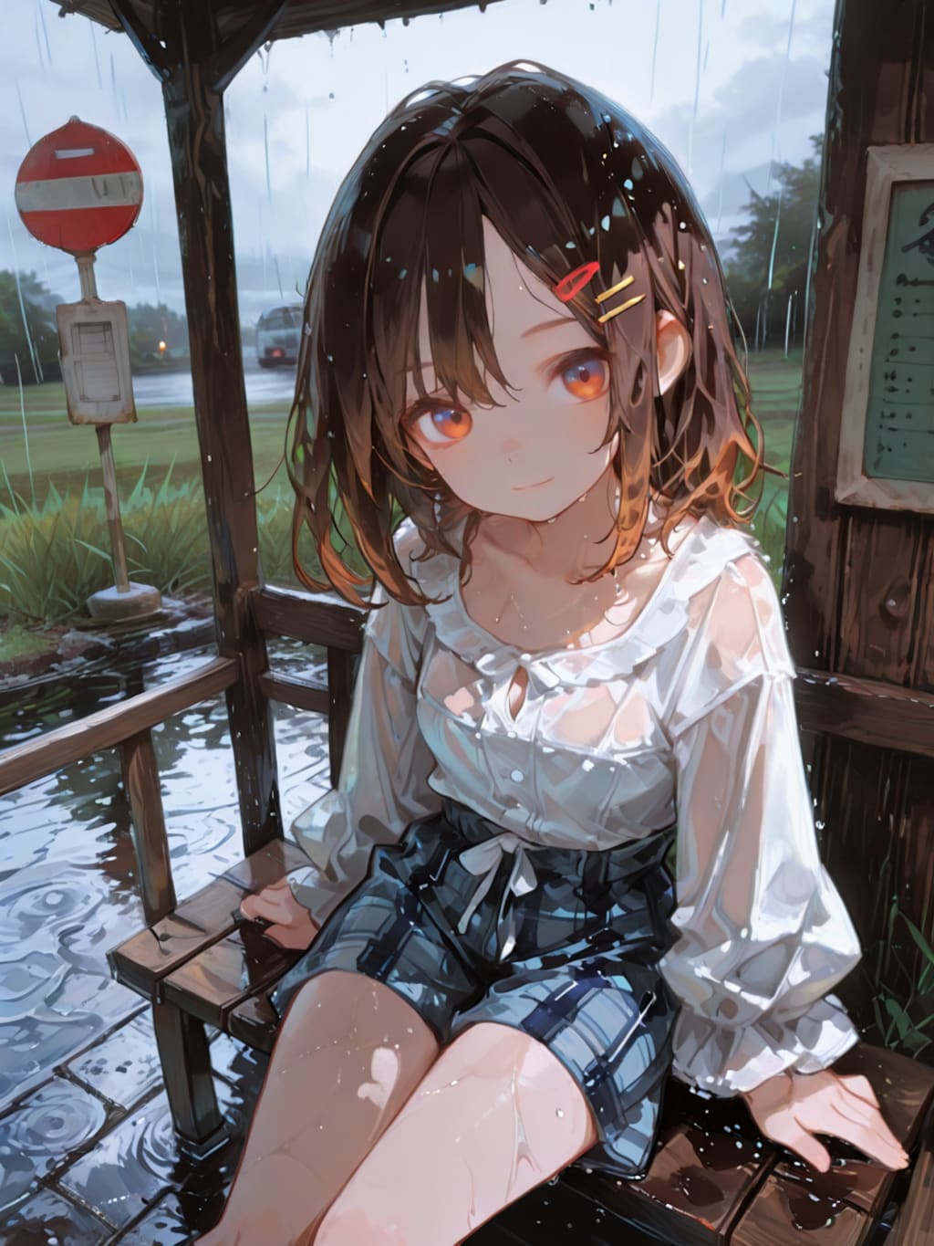 雨と