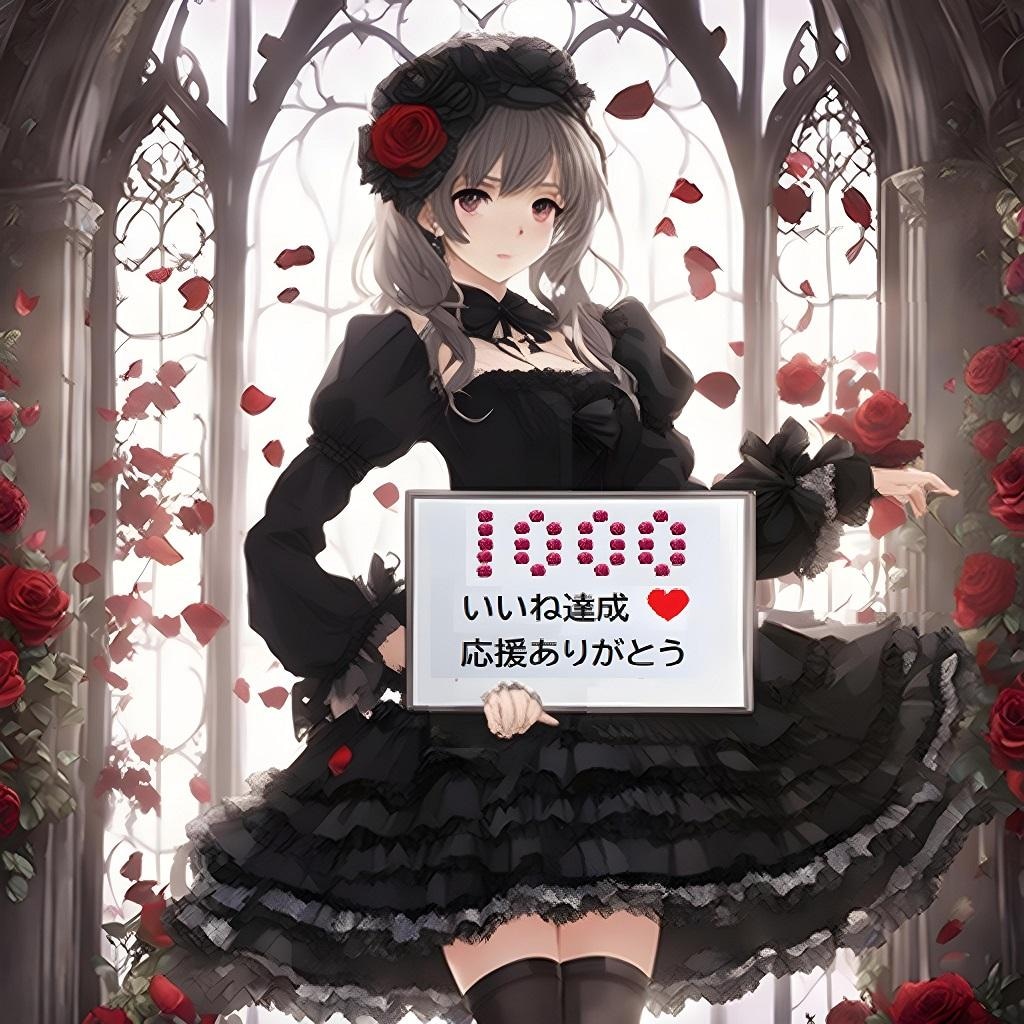 60,000いいね感謝の記念絵💙