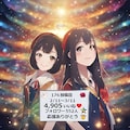 60,000いいね感謝の記念絵💙 10枚目