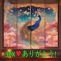 60,000いいね感謝の記念絵💙 5枚目
