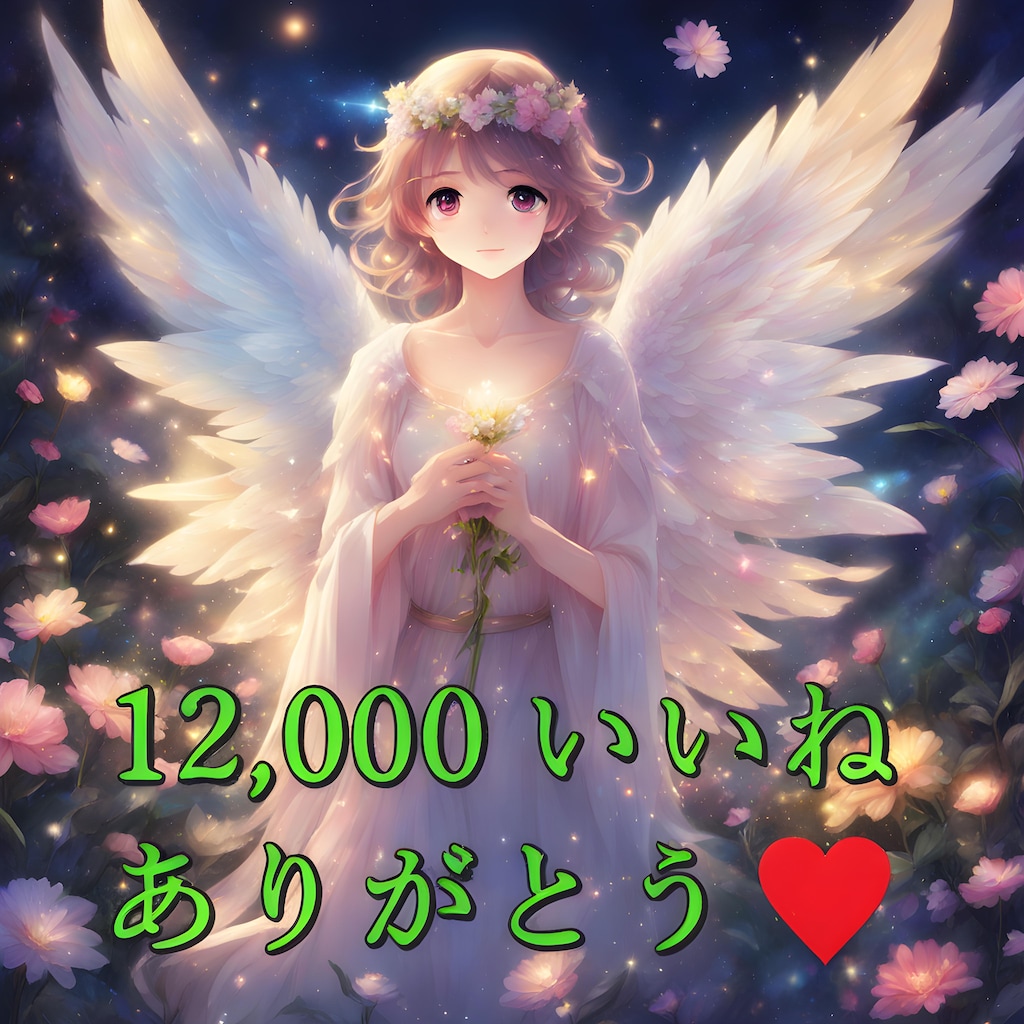 60,000いいね感謝の記念絵💙