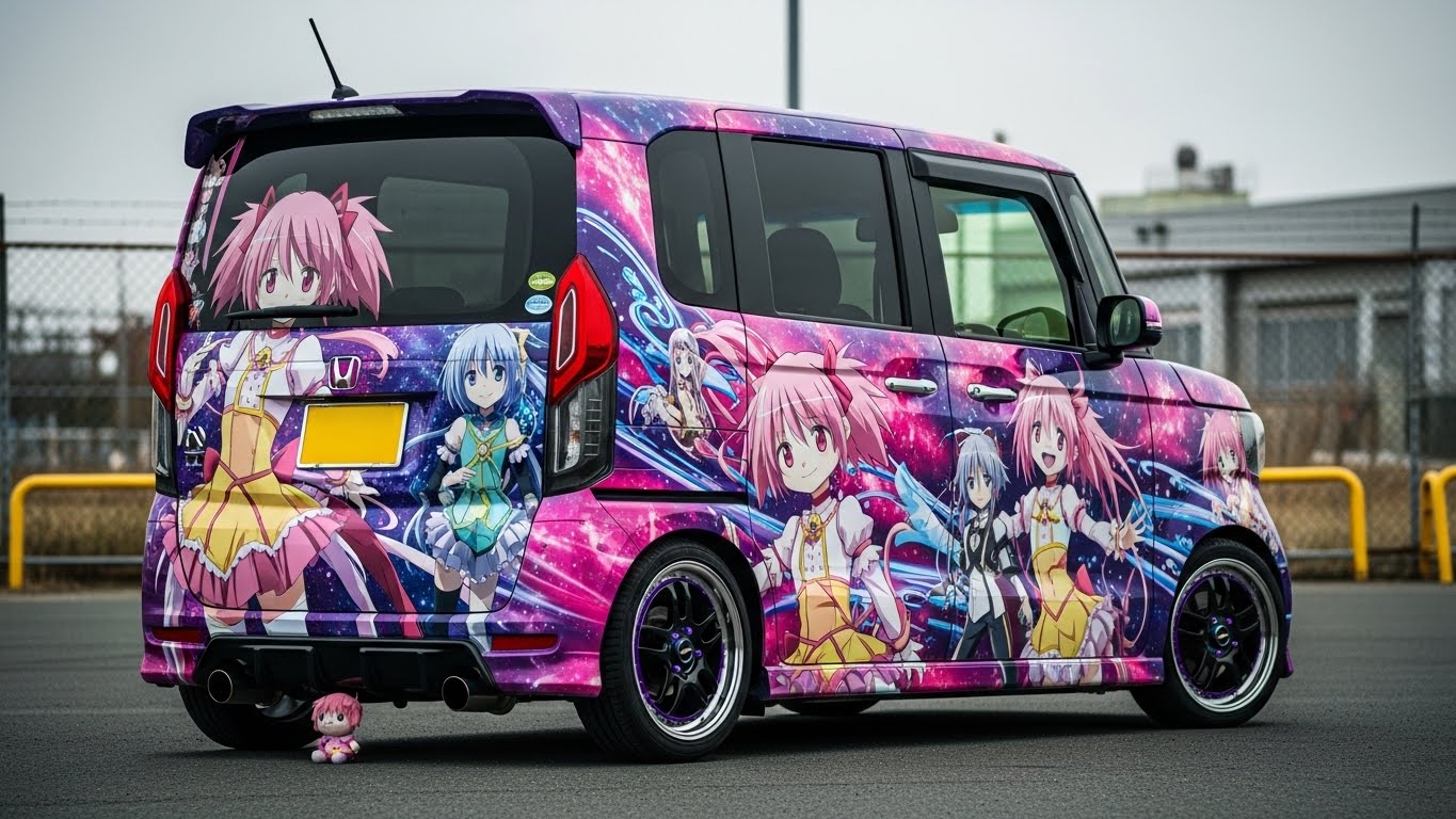 N-BOXまどマギ痛車 | の人気AIイラスト・グラビア