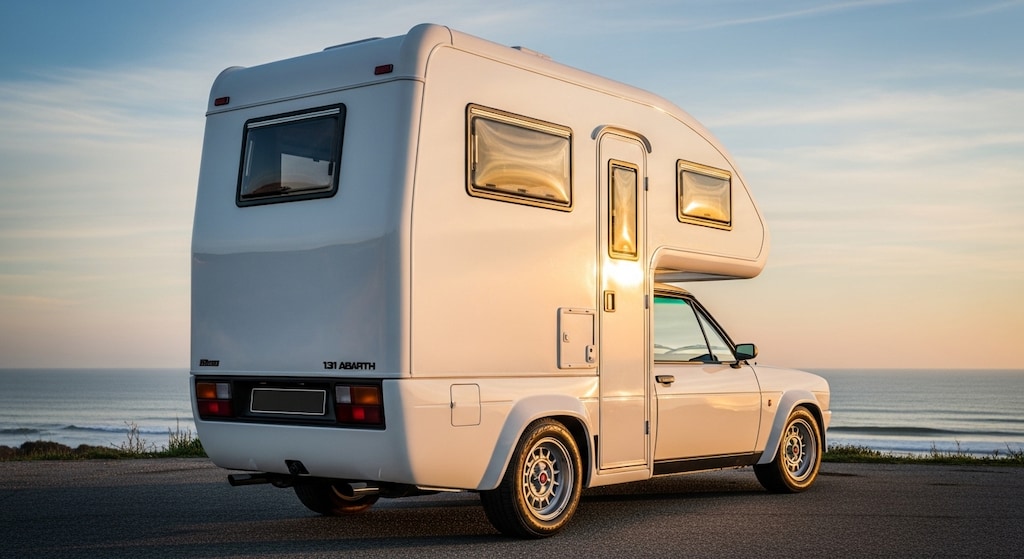 フィアット131アバルトキャンピングカー