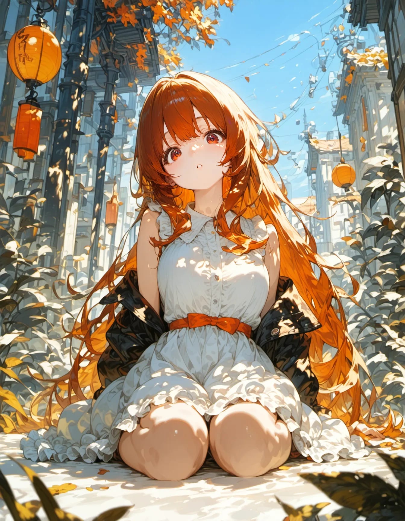 Autumn Between the Lanterns