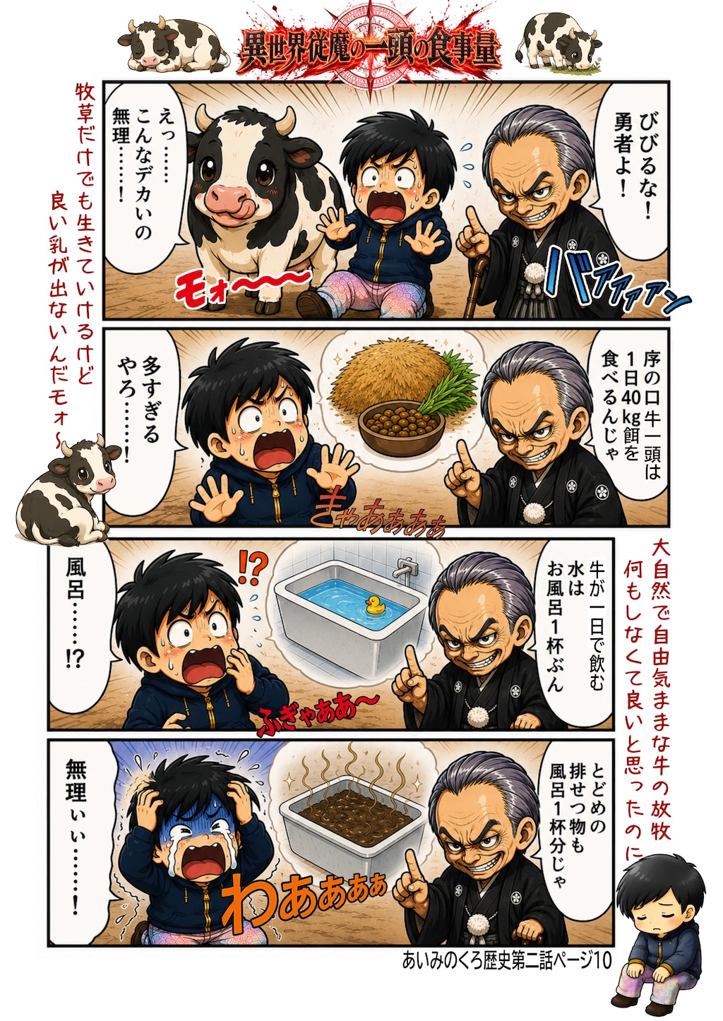 あいみのくろ歴史第二話：異世界名物あごちくわ