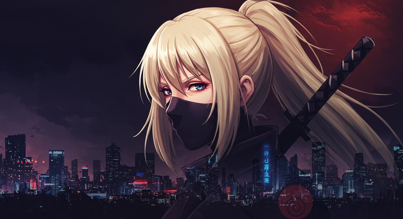 ninja cyber girl