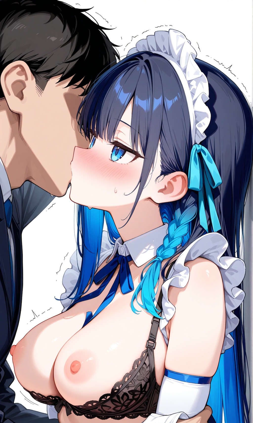 お客様、困りま…んむぅッ!?