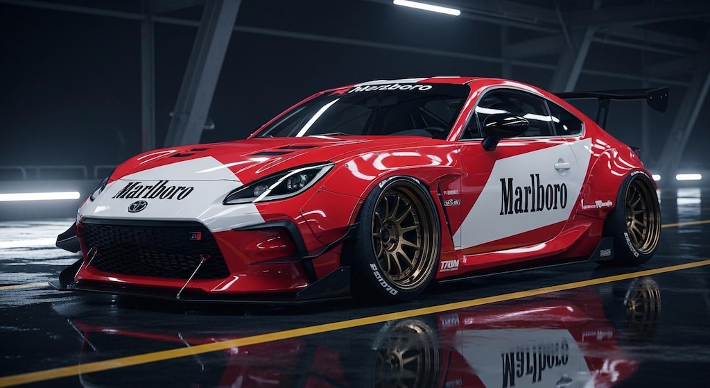 マルボロGR86レーシングカー