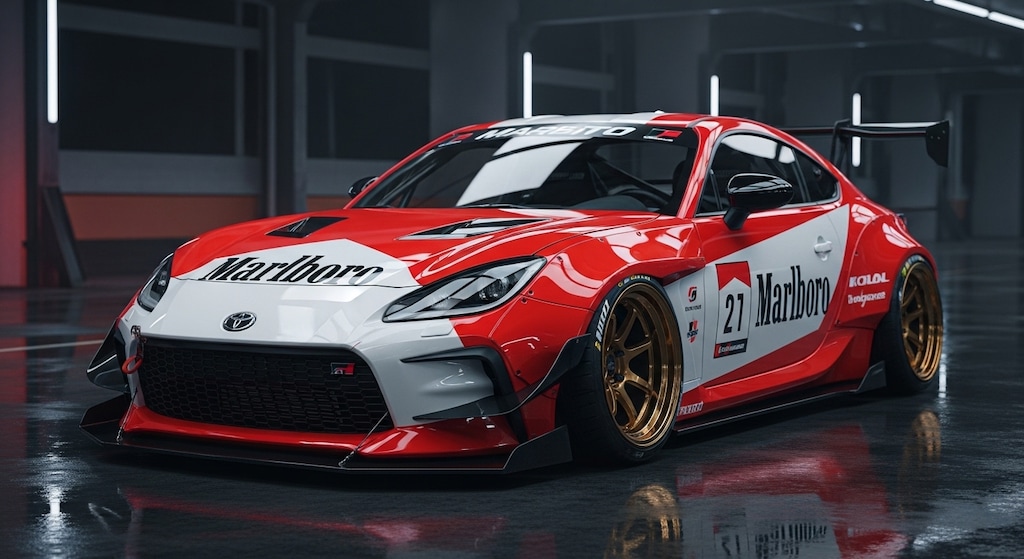 マルボロGR86レーシングカー