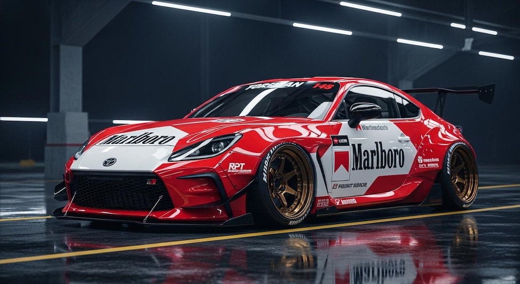 マルボロGR86レーシングカー