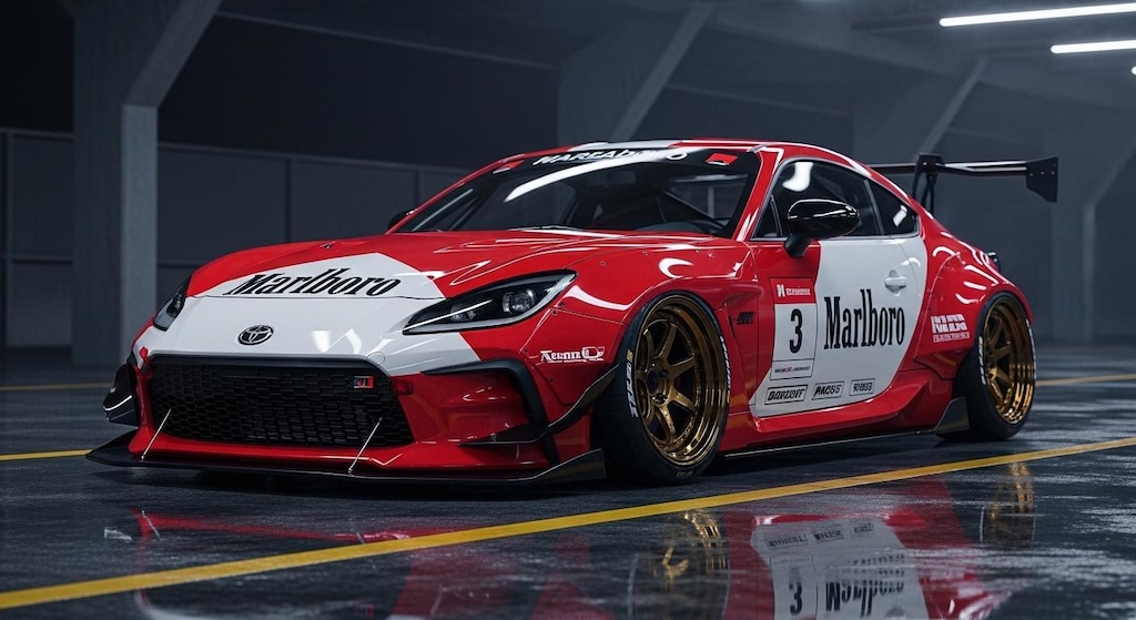 マルボロGR86レーシングカー
