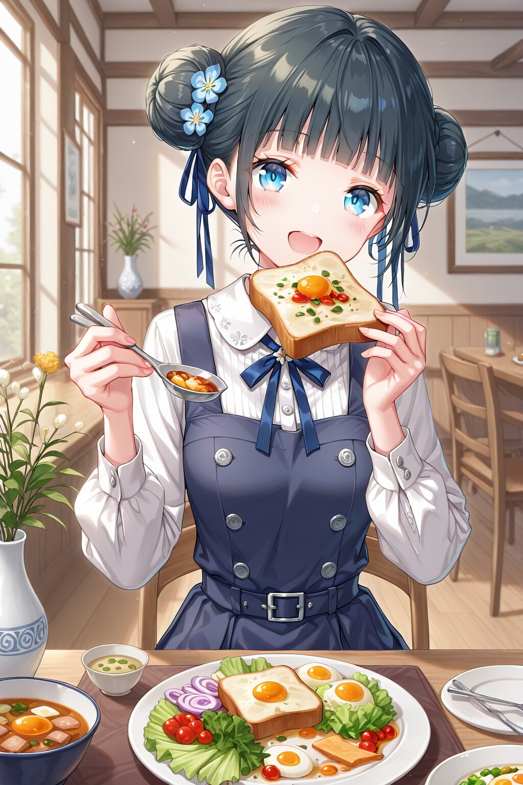 おだんごちゃん🍡✨と朝ごはん🍚✨　11/3