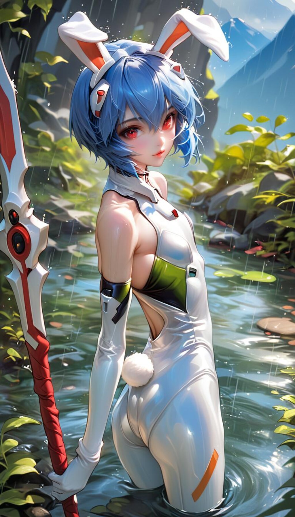 美微乳レイちゃんwithロンギヌス