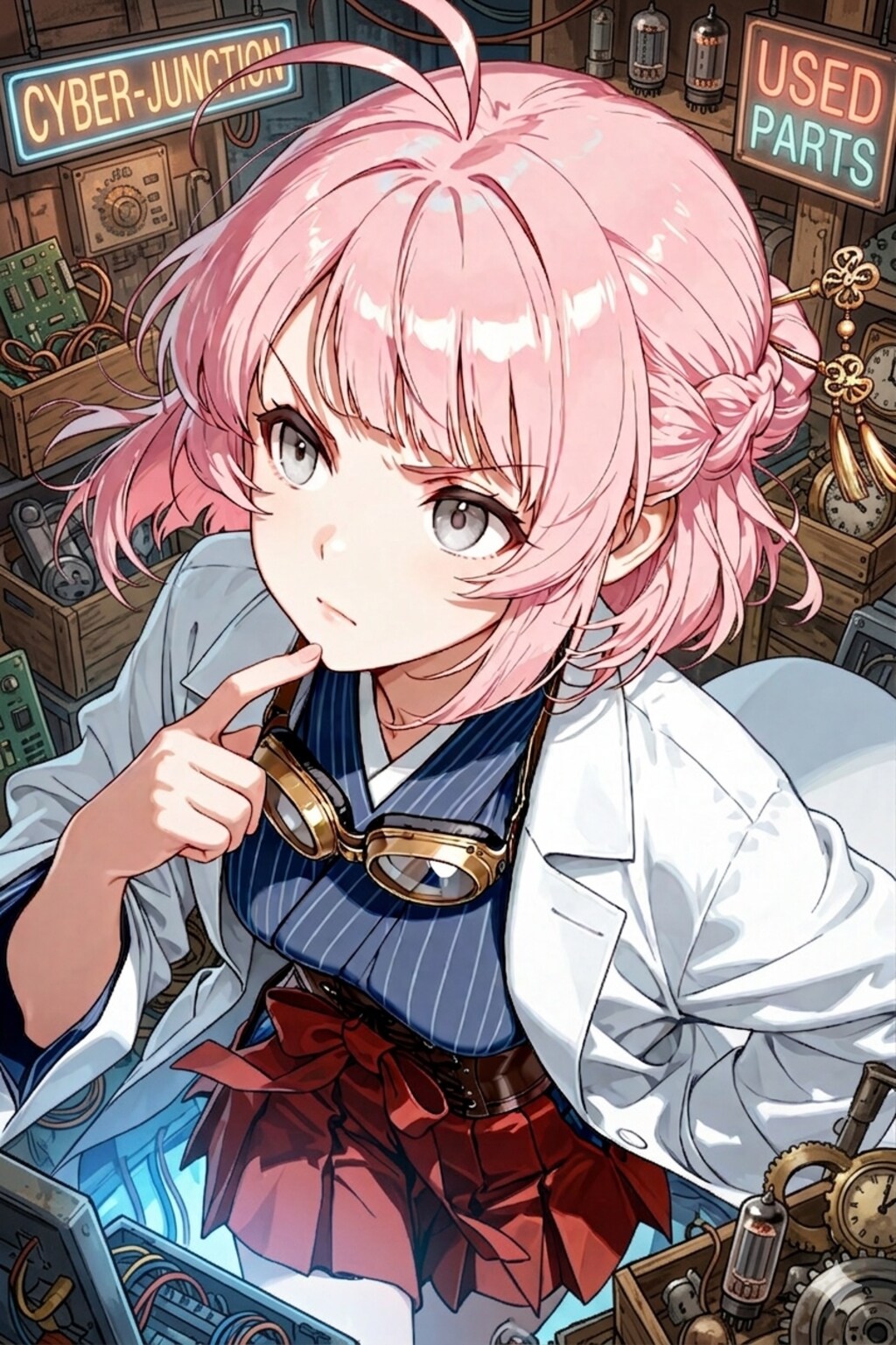 発明の日の発明家少女