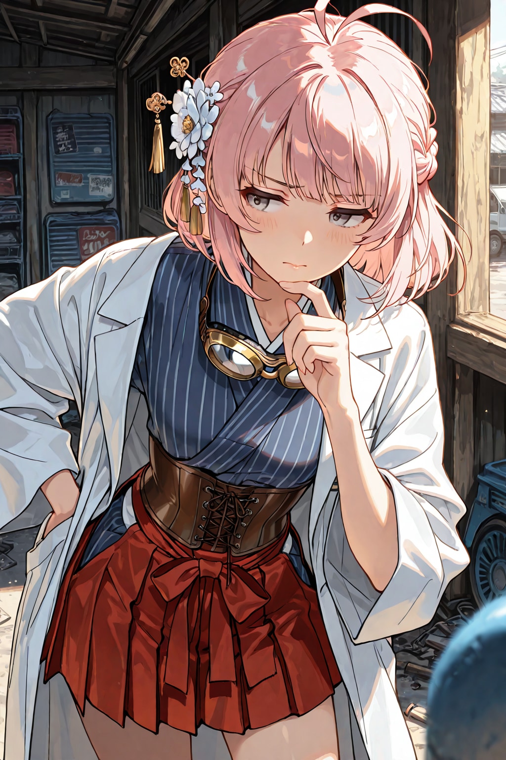 発明の日の発明家少女