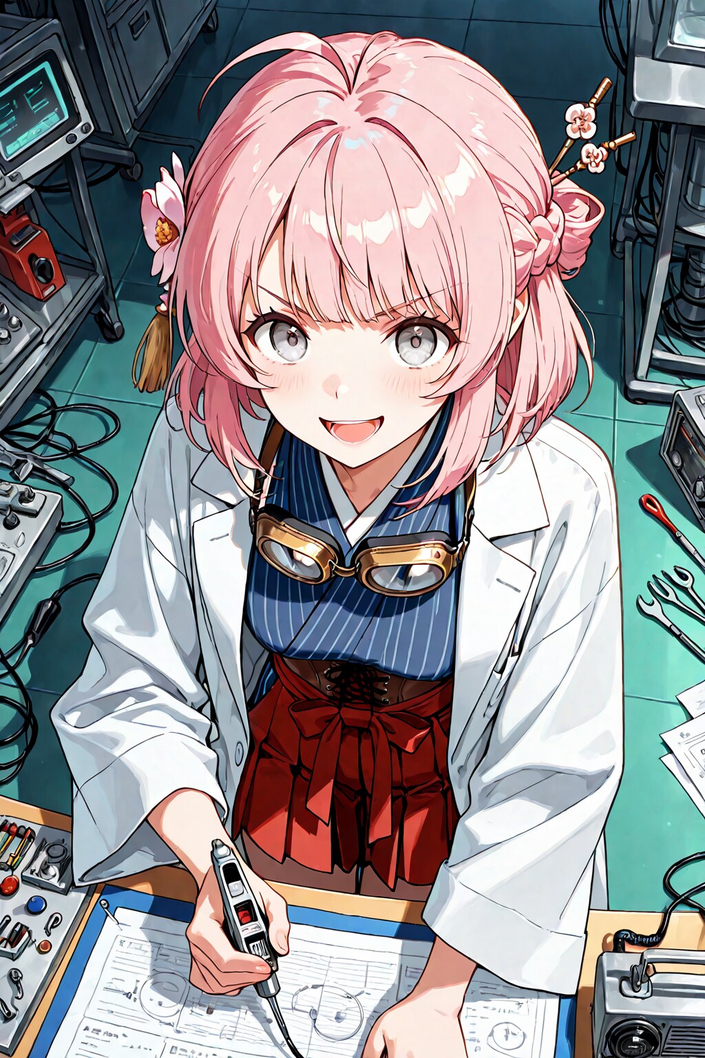 発明の日の発明家少女 | の人気AIイラスト・グラビア