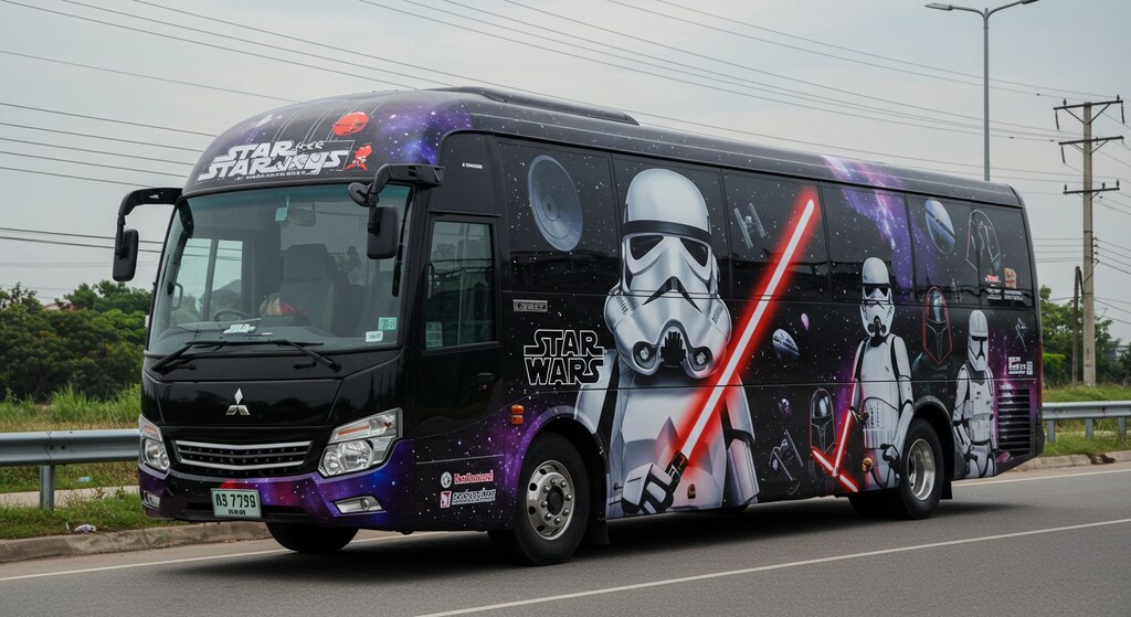 スターウォーズ観光バス