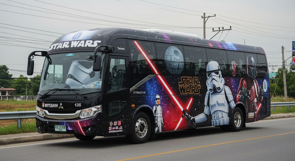スターウォーズ観光バス