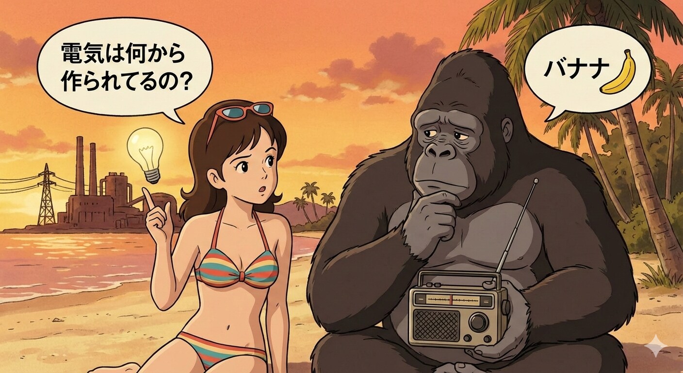 電気は何から作られてるの？