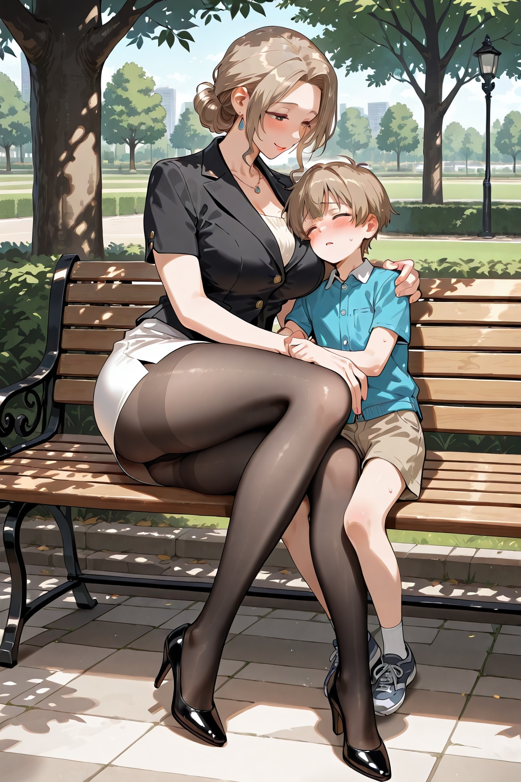 人妻お姉さん　公園1