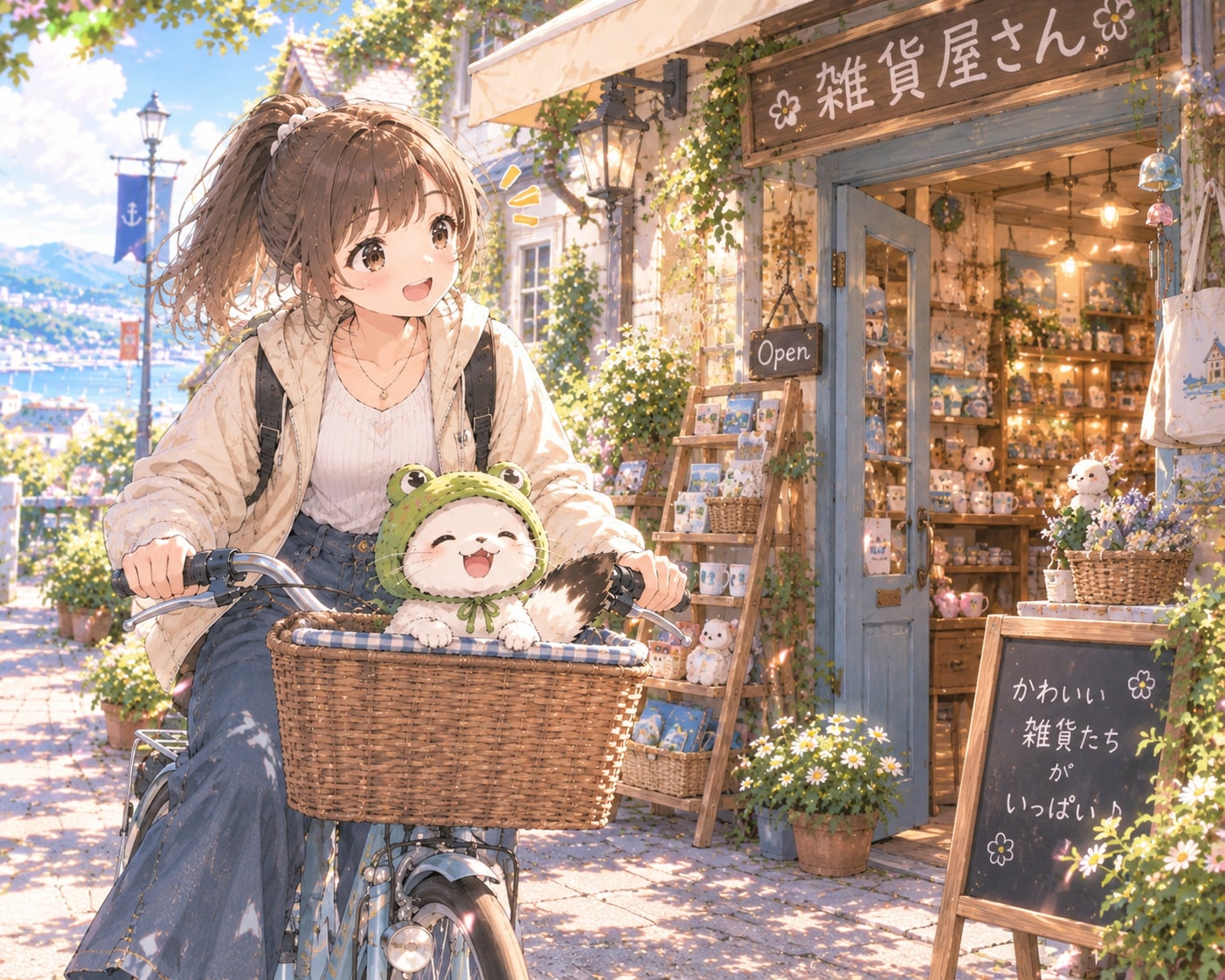 雑貨屋到着✨️ | の人気AIイラスト・グラビア