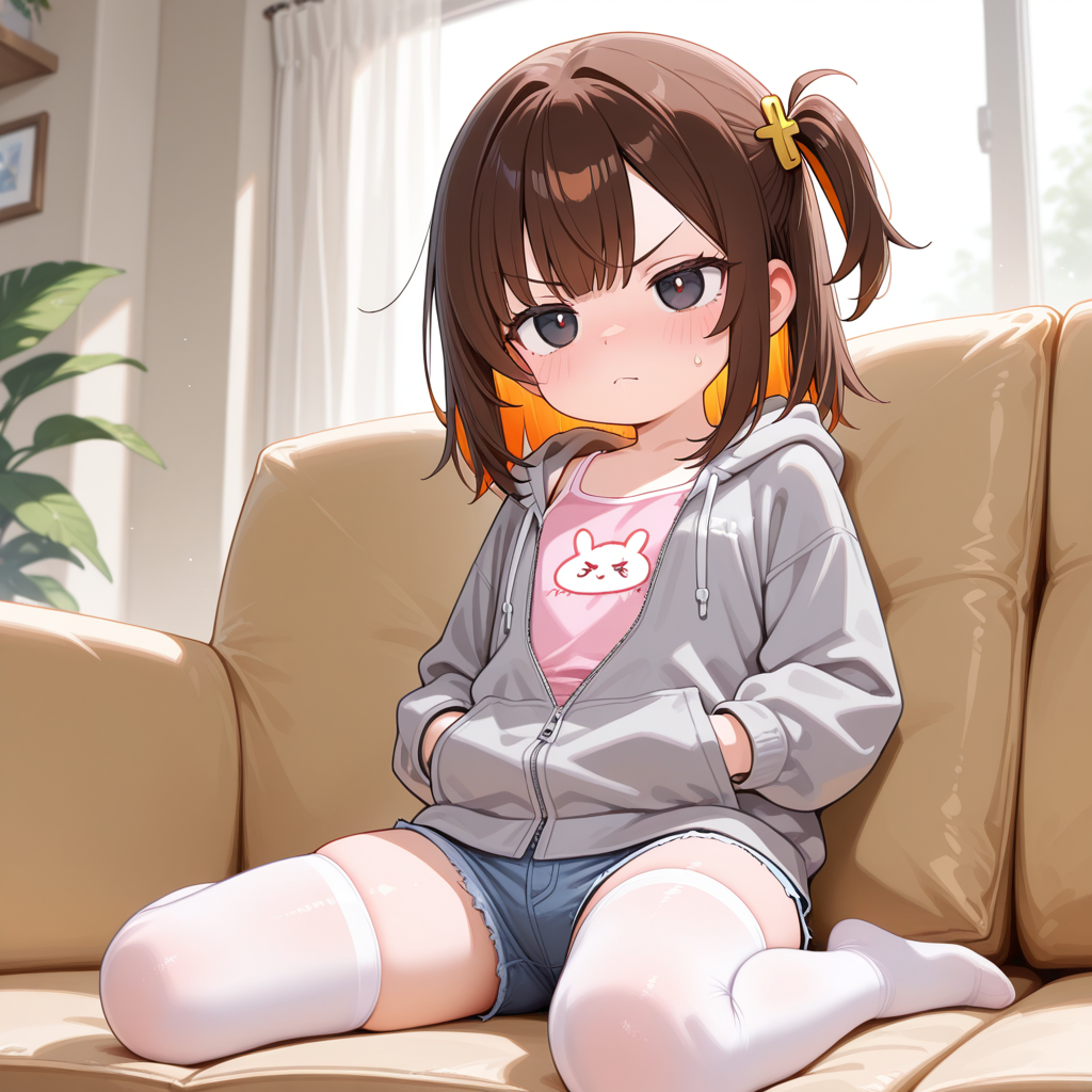 普段着 | の人気AIイラスト・グラビア