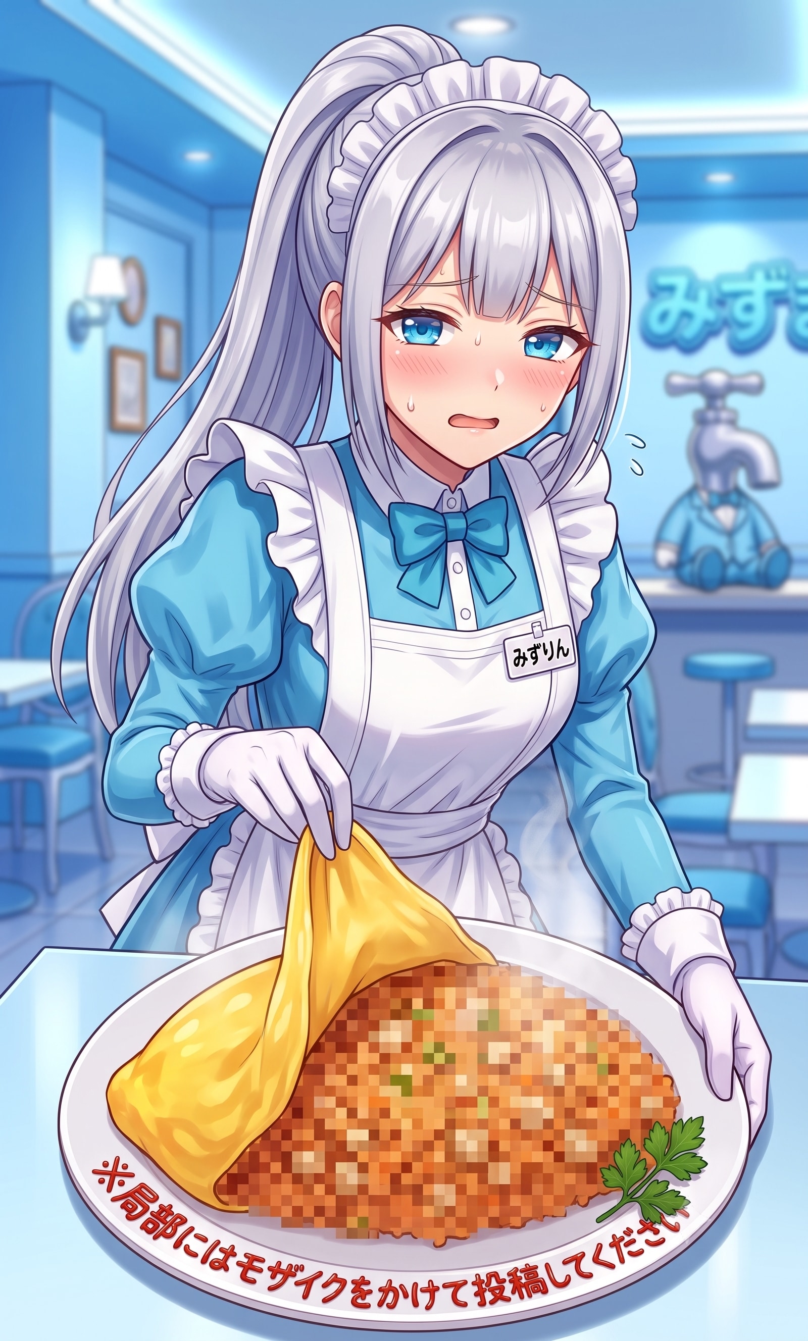 みずりんのオムライス