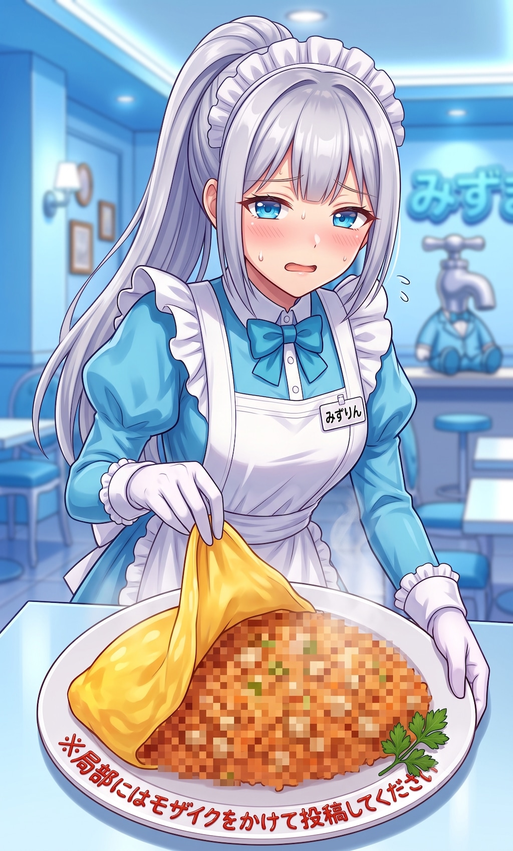 みずりんのオムライス