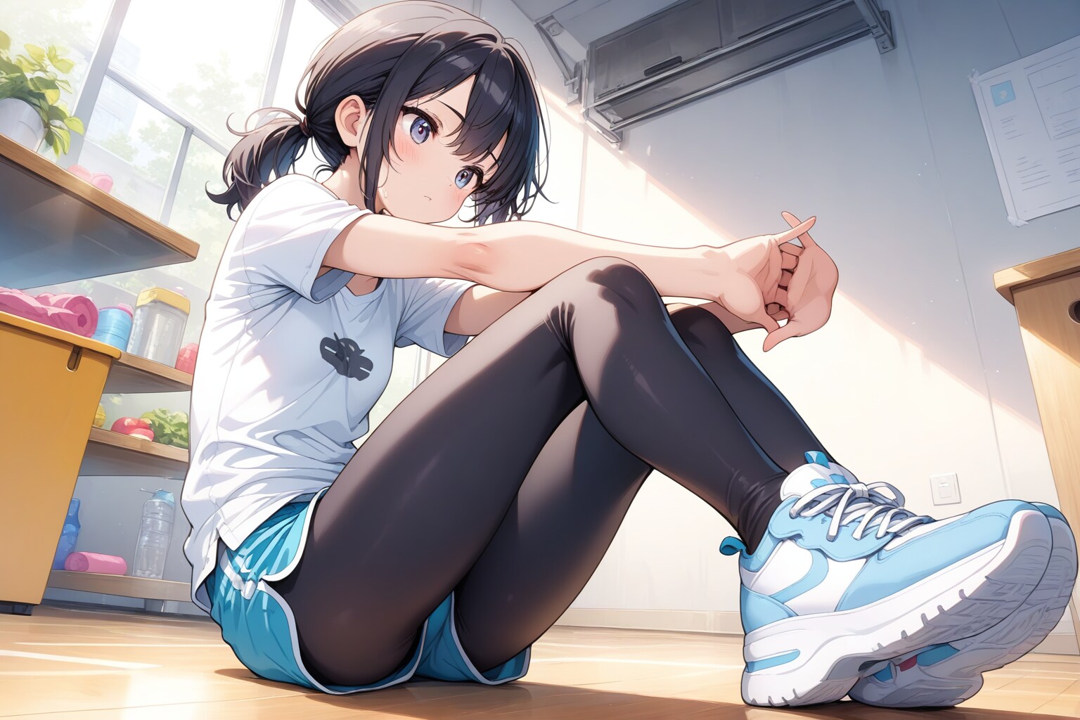 ストレッチ3 | の人気AIイラスト・グラビア