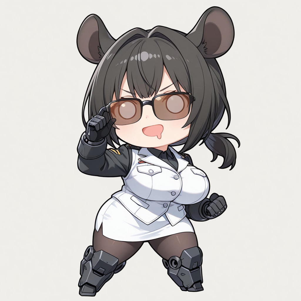 パンダガールキャラ名鑑その4：白黒同盟（その1）