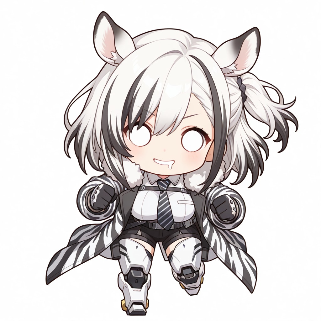 パンダガールキャラ名鑑その4：白黒同盟（その1）