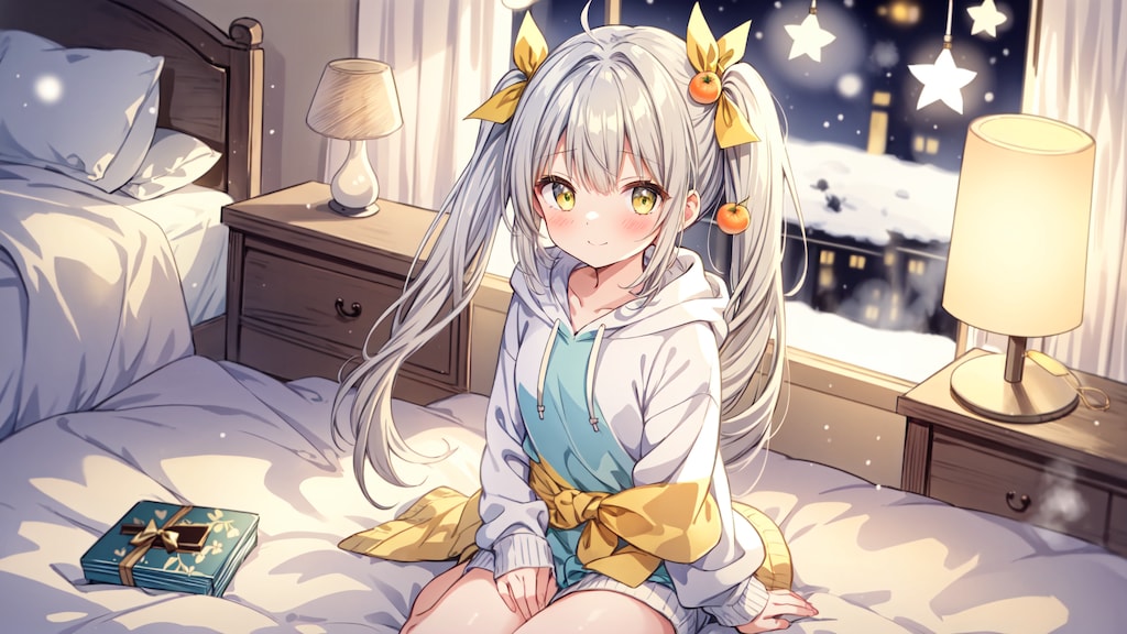 お外は寒いですね