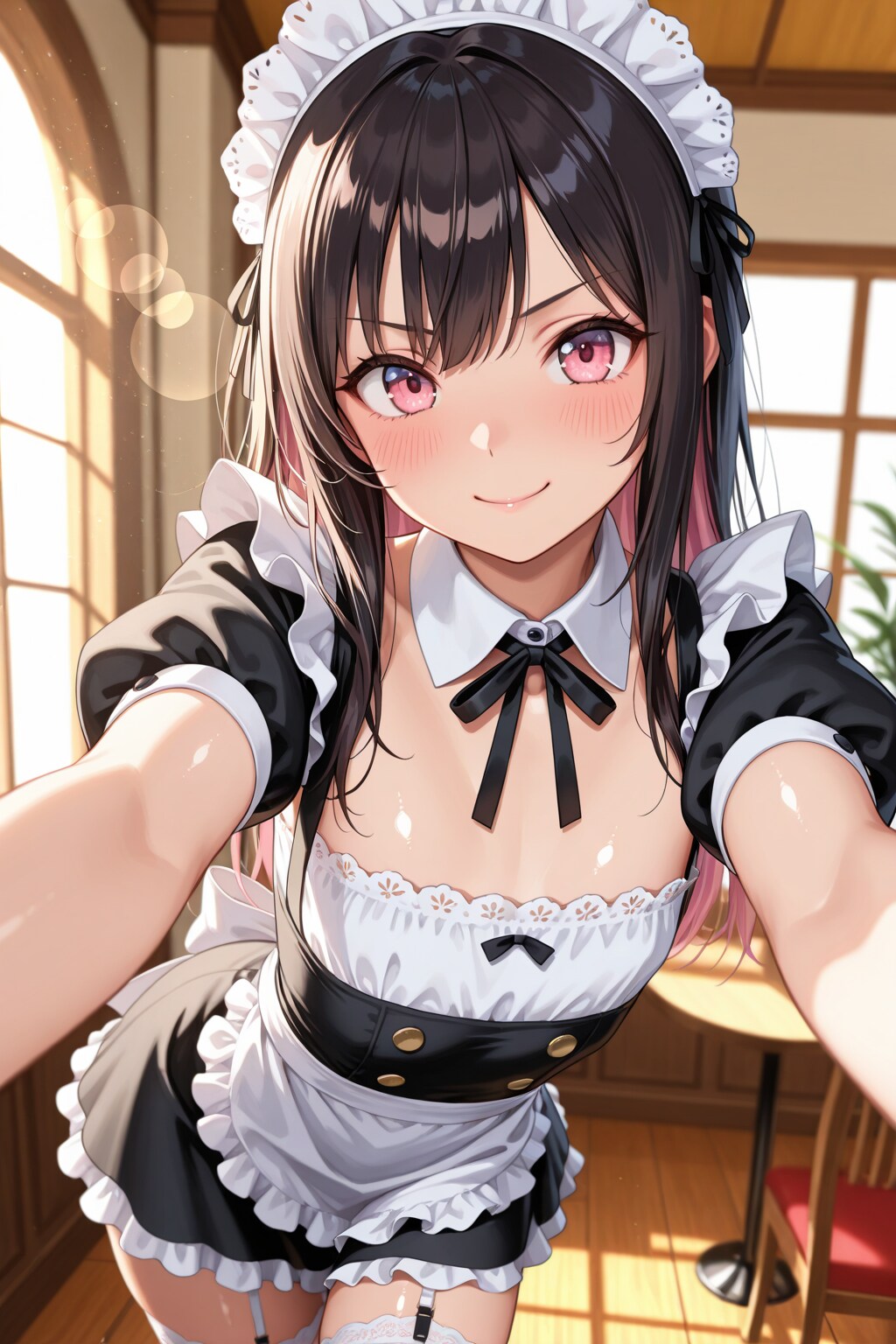 「いかがですか、ご主人様？」