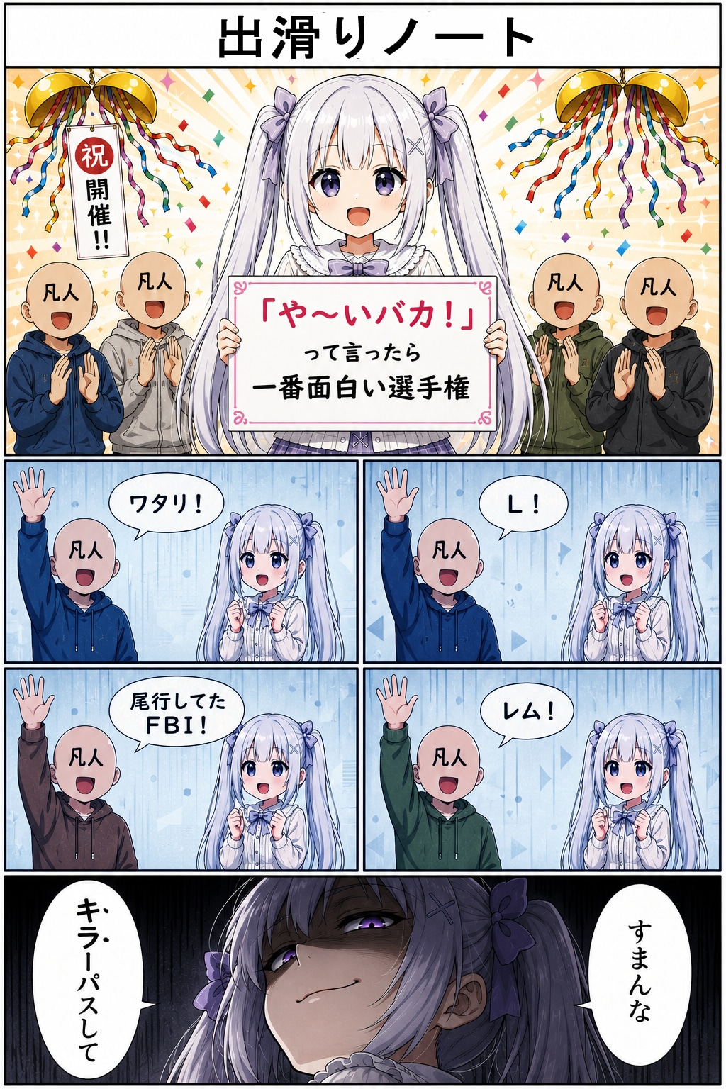 出滑りノート