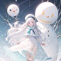 雪だるちゃん 2枚目