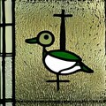 Bird on church glass 3枚目