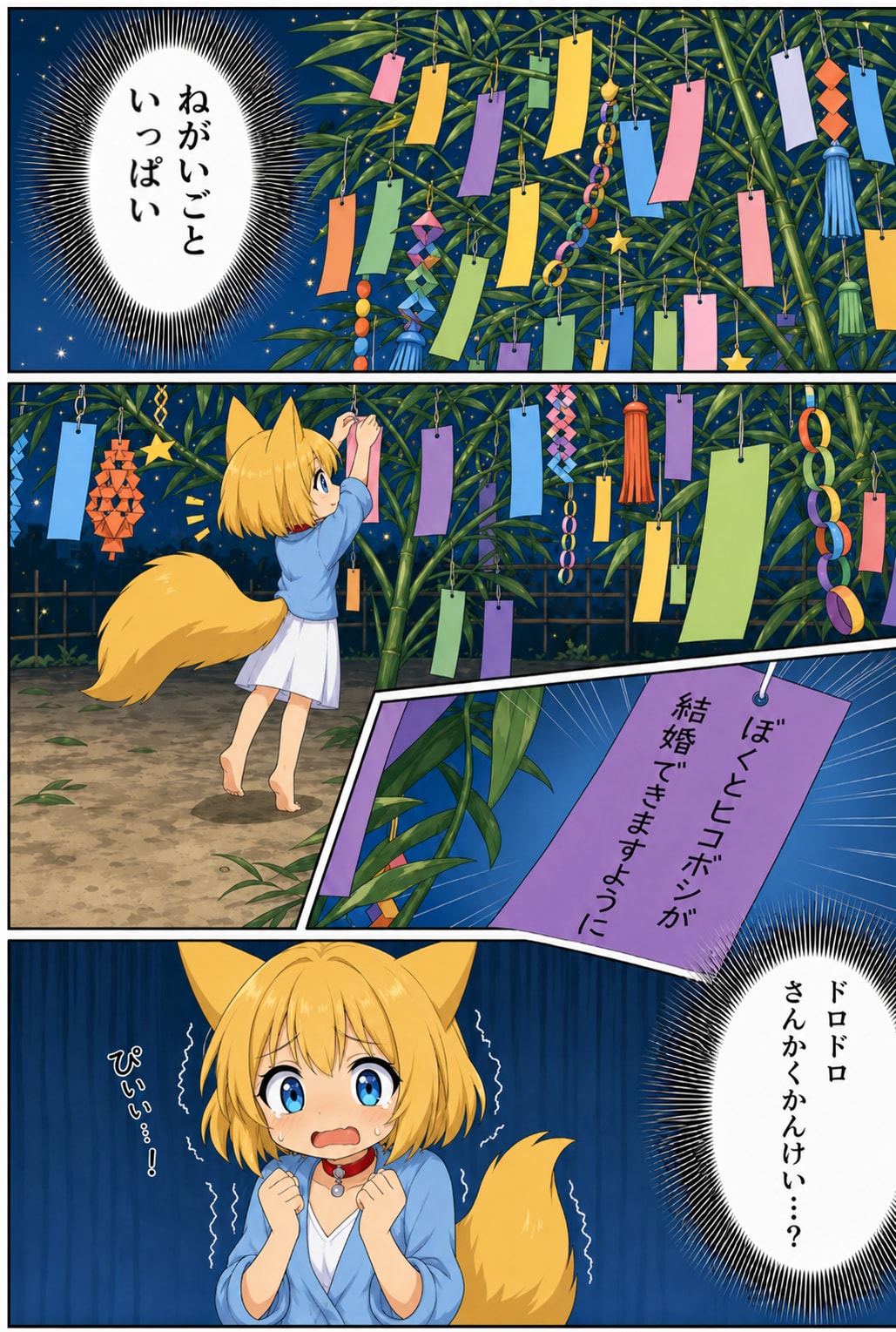 恋愛感情のもつれに怯えるキツネ