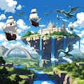 異世界アイアスの風景企画作品です 2枚目