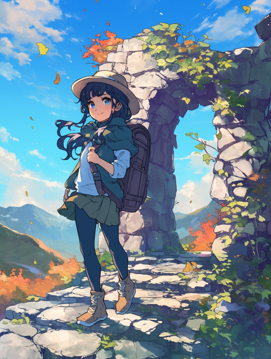 旅する少女267 | の人気AIイラスト・グラビア
