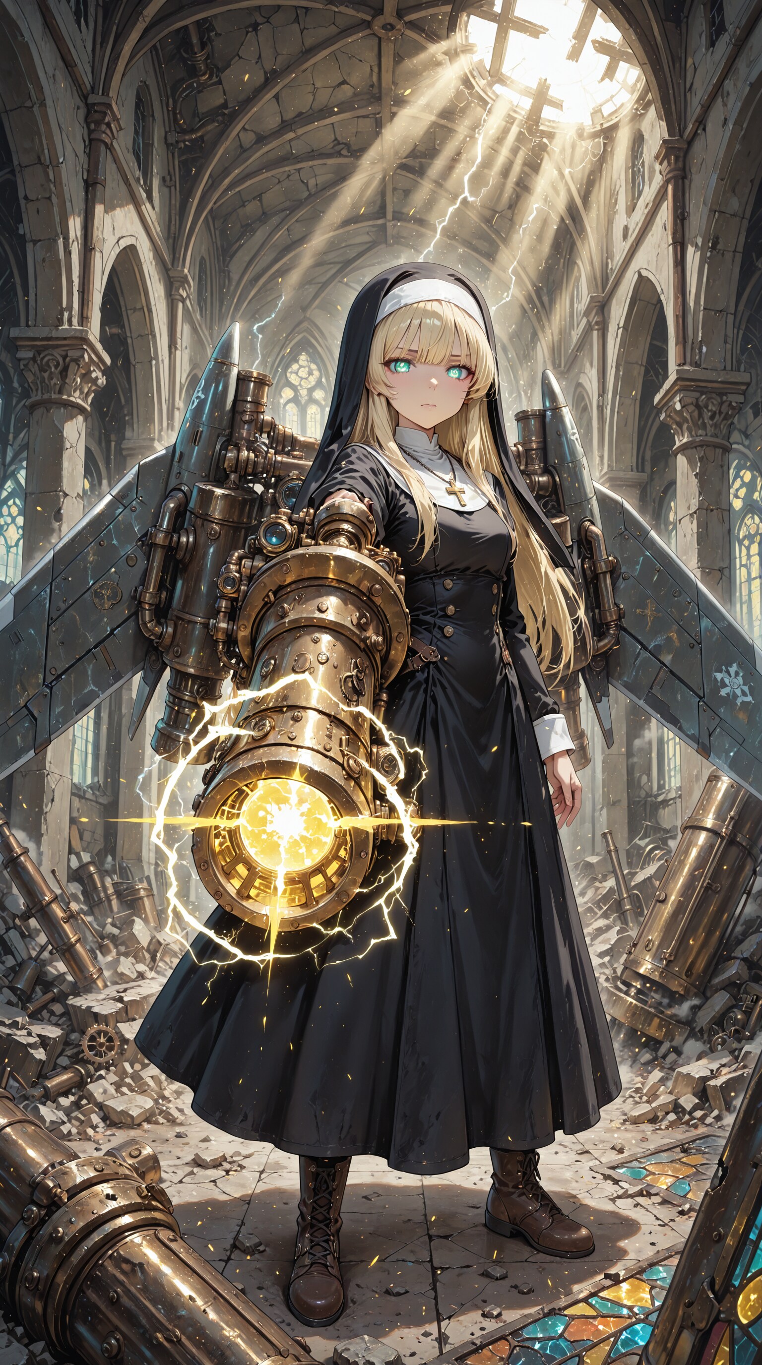 儚翼の終末兵装 — 参号機：黄律 | の人気AIイラスト・グラビア