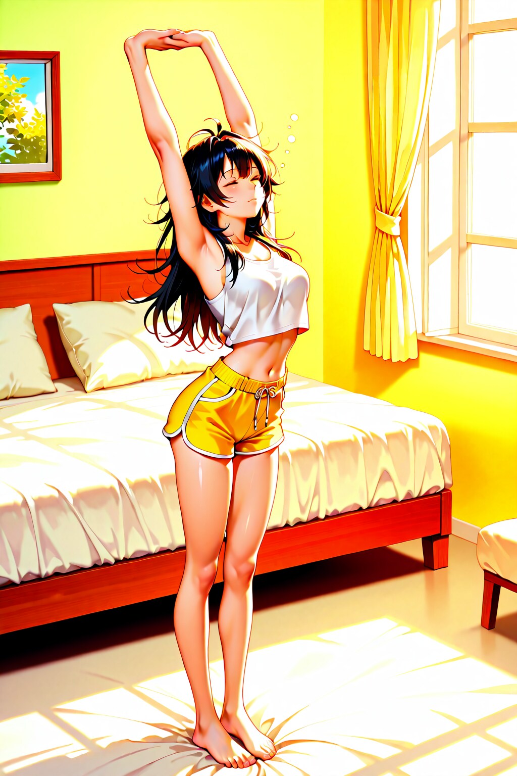 よく寝た～
