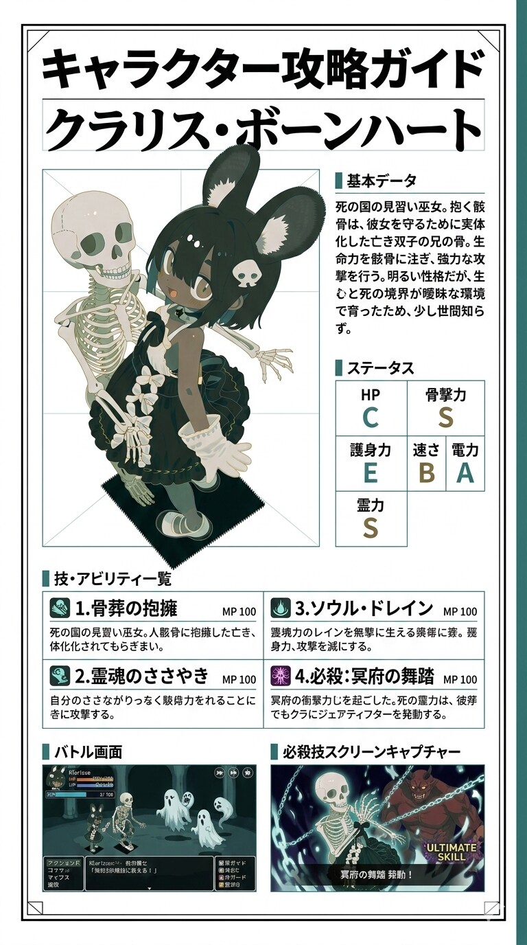 ねず耳キャラの攻略本