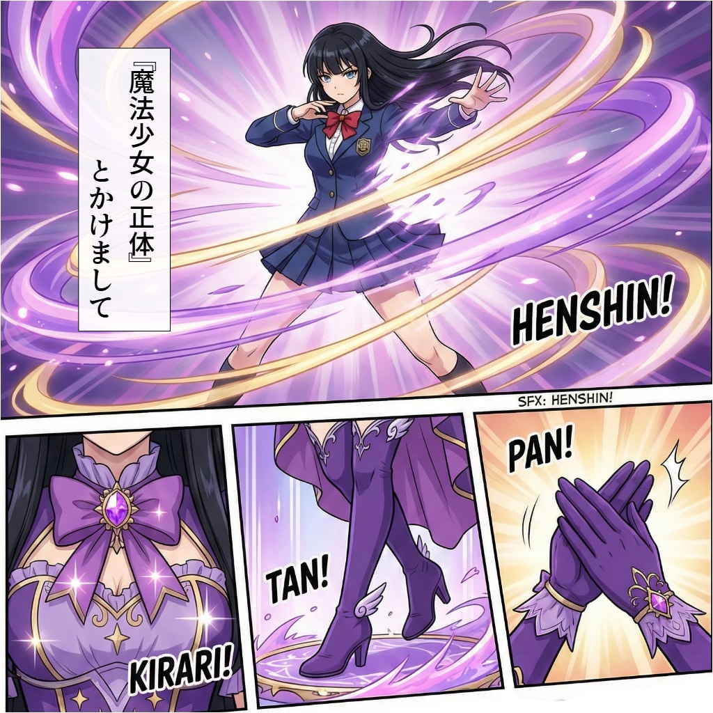 閑話：なぞかけ（魔法少女の正体とかけまして…）